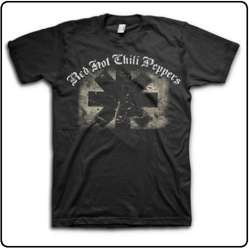 Red Hot Chili Peppers - Textured Rectangle