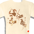 Red Hot Chili Peppers : Band Negative (Cream) HALF PRICE