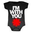 Red Hot Chili Peppers : I'm With You - Black Romper