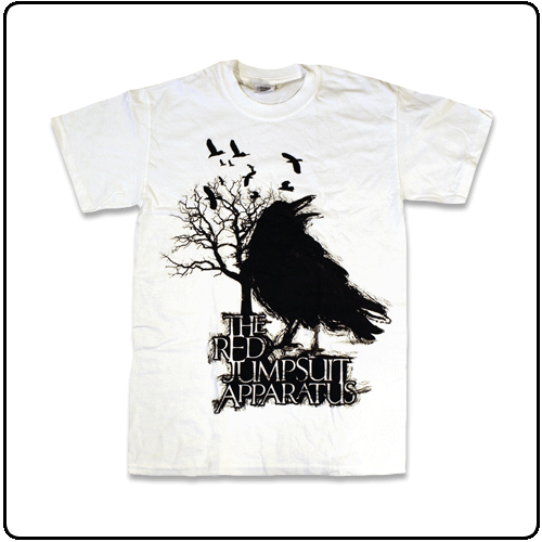Red Jumpsuit Apparatus - Raven (White)