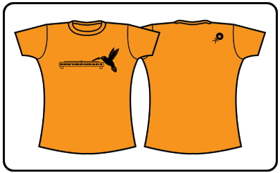 Rekurd Headz - Humming Bird (Orange)