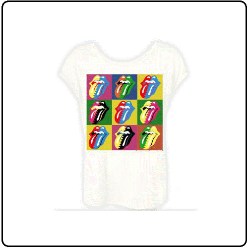 Rolling Stones - 89 Steel Wheels Warhol (Girls)