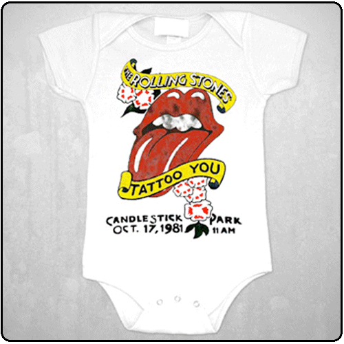 Rolling Stones - Tattoo You Onesie