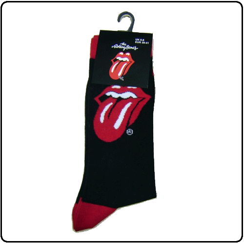 Rolling Stones - Logo Socks 6-8 UK (Approx EUR 39 - 41)