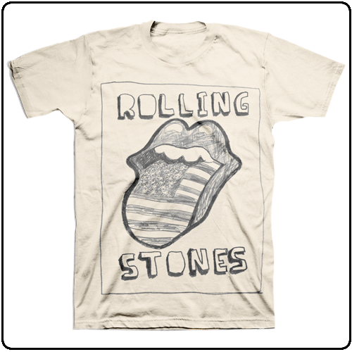 Rolling Stones - Sketch Tongue