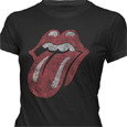 Rolling Stones : Distressed Tongue