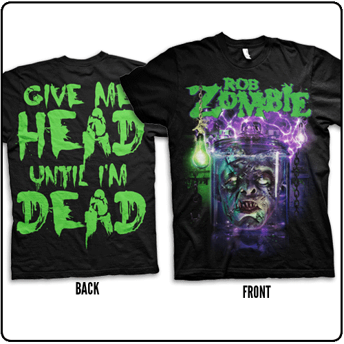 Rob Zombie - Head Until I'm Dead (Black)