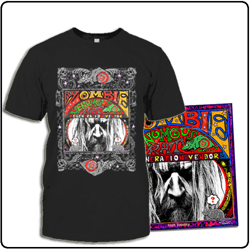 Rob Zombie - Venomous Rat CD & Tee