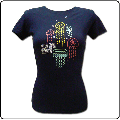 Ra Ra Riot - Jellyfish (Navy) - Girls