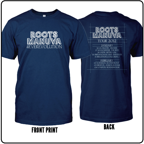 Roots Manuva - 4EVEREVOLUTION (Tour Dates On Back)