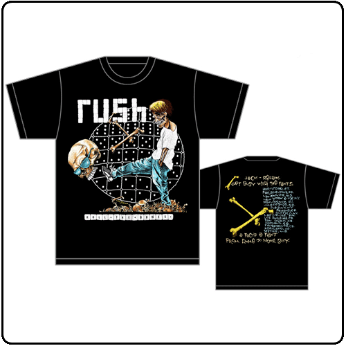Rush - Pushead Roll The Bones