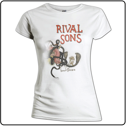 Rival Sons - OHead Down - Girls (white)