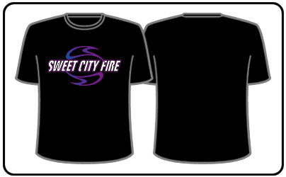 Sweet City Fire - Logo (Black)