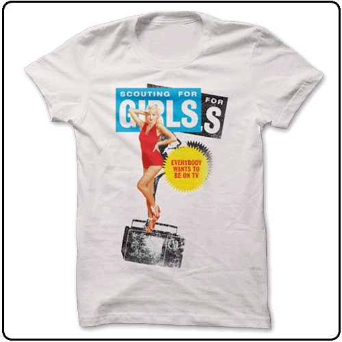 Scouting For Girls - Everyone Wants To Be On TV (Mens White)