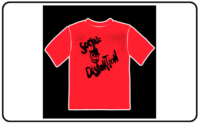 Social Distortion - X Face (Red)
