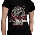 Social Distortion : Newspaper Pin-Up Tunic - Girls