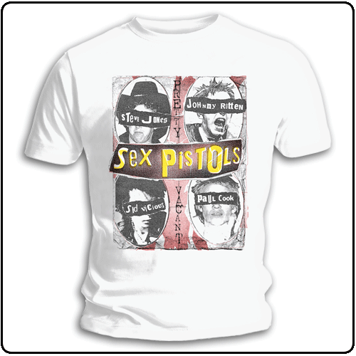 Sex Pistols - Faces (White)
