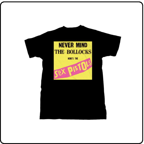 Sex Pistols - Black Nevermind the Bollocks Mens T (XXL Only)
