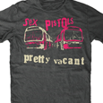 sex pistols pretty vacant t shirt