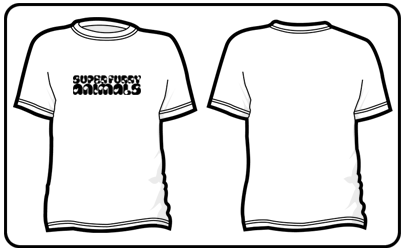 Super Furry Animals - SFA Logo (White)