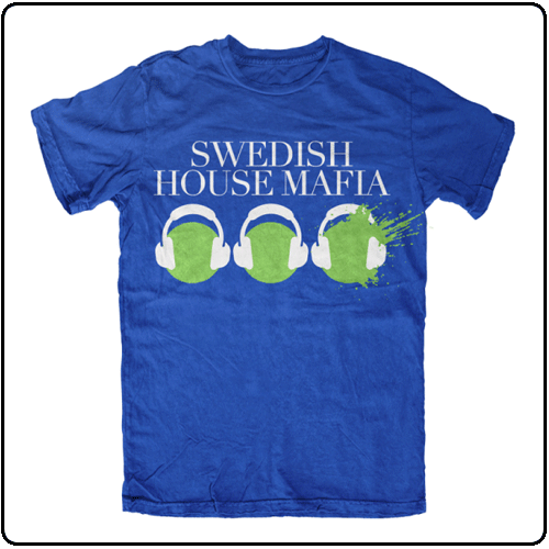 Swedish House Mafia - Headphones - Slim Fit (Royal Blue) XXL only