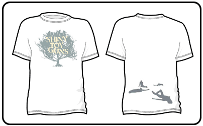 Shiny Toy Guns - Tree (White)*SALE ITEM REDUCED PRICE*