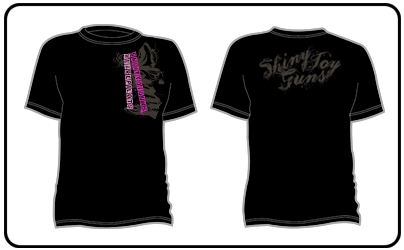 Shiny Toy Guns - Pilots (Black) *SALE ITEM REDUCED PRICE*