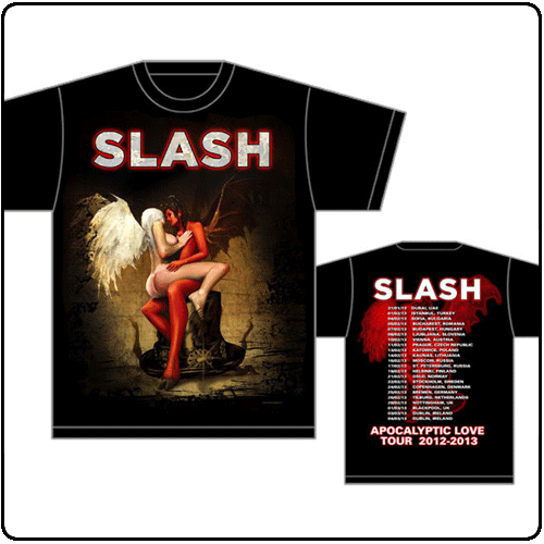 Slash - Angel - European Tour Dates On Back