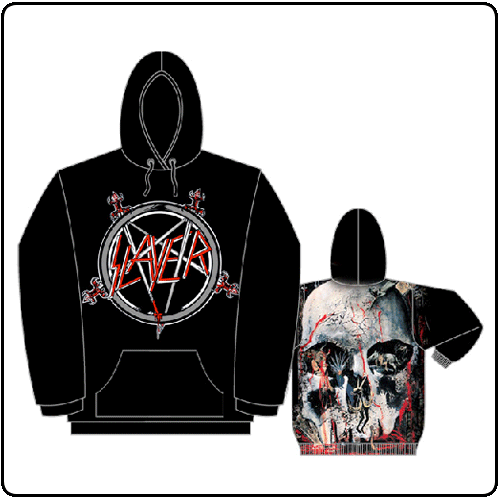 Slayer - South Of Heaven Zipped Hoodie