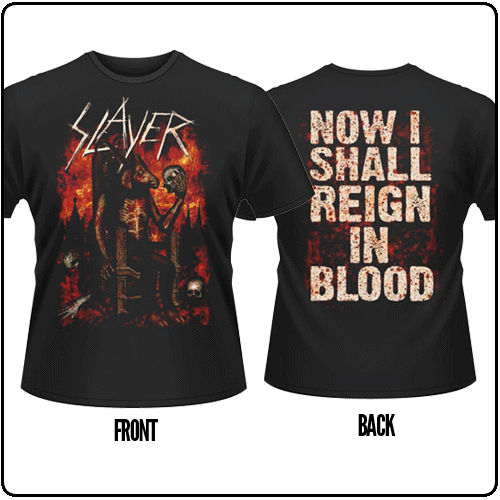 Slayer - Enthroned (Black)
