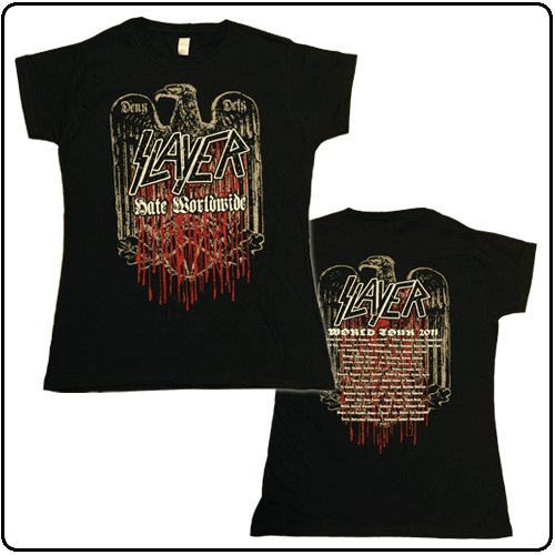 Slayer - Hate Worldwide 2011 Skinny
