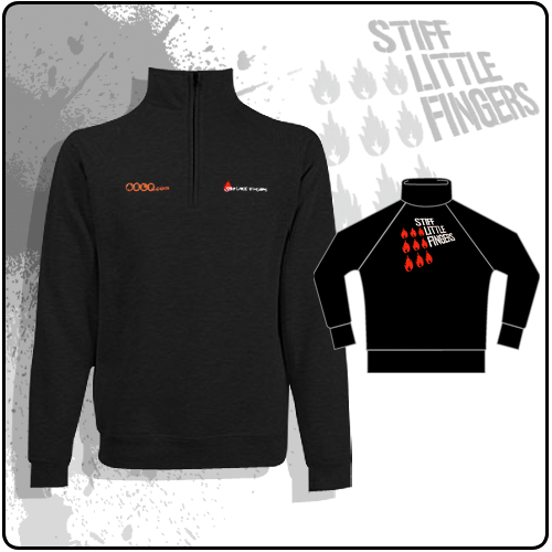 Stiff Little Fingers - Logo - Zip Sweat