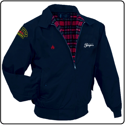 Stiff Little Fingers - Harrington Jacket - Navy