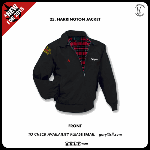 Stiff Little Fingers - Harrington Jacket - Black