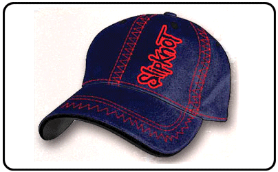 Slipknot - Zig-Zag Navy Fitted
