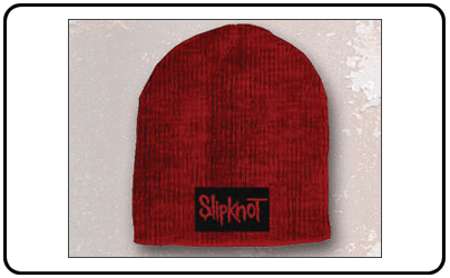 Slipknot - Red Ribbed Logo
