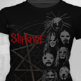 Slipknot : Stacked Heads - Girls (XXL Only)