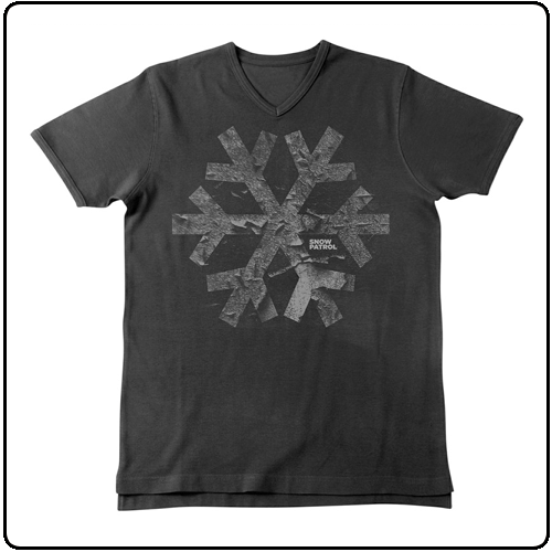 Snow Patrol - Peeled (Mens Washed Black V)
