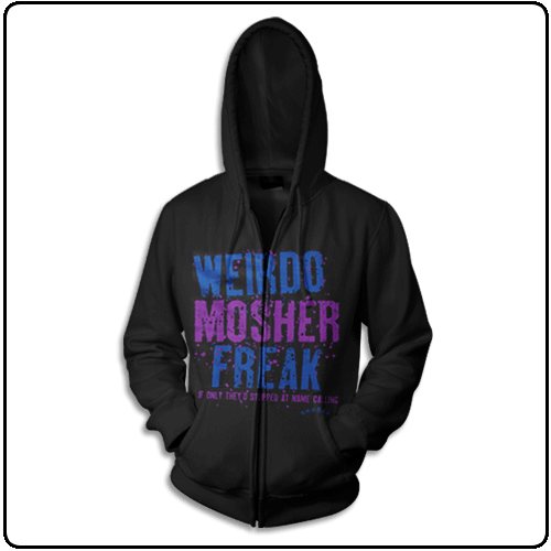 Sophie Lancaster - Weirdo Mosher Freak (Blue & Purple Zip)