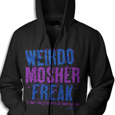 Sophie Lancaster : Weirdo Mosher Freak (Blue & Purple Zip)