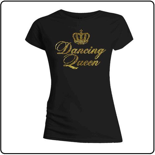Steps - Dancing Queen - Gold and Black