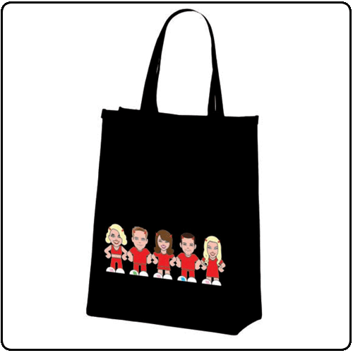 Steps - Devil Tote Bag (Black)