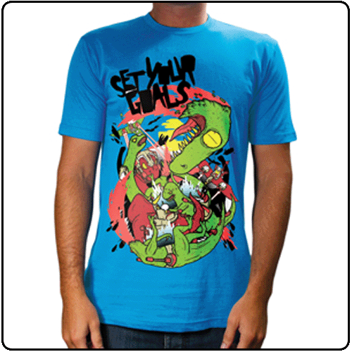 Set Your Goals - Dinosaur