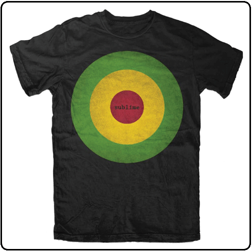 Sublime - Rasta Bullseye (Black)