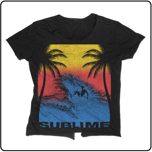 Sublime - Black Sunset Wave (Split Back)