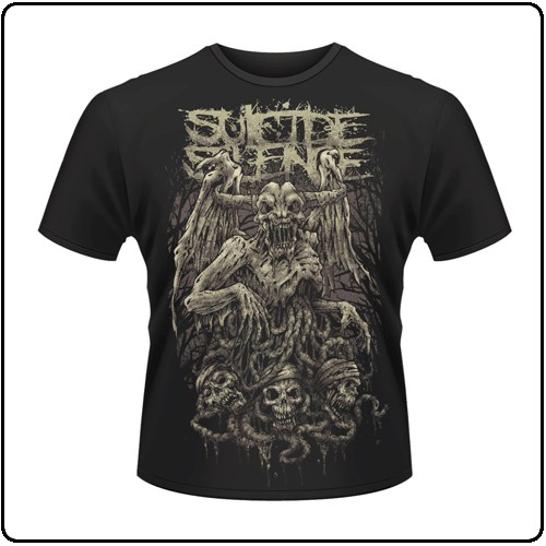 Suicide Silence - Gargoyle And 3 Skulls
