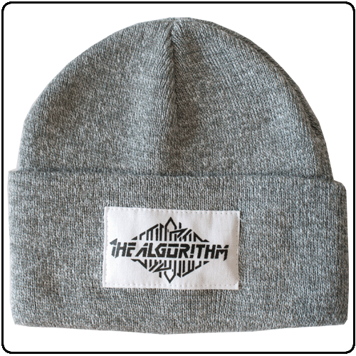 The Algorithm - Logo Beanie (Grey)