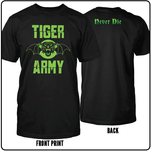 Tiger Army - Bat & Psycho Logo