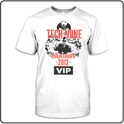 Tech N9ne - Europe VIP (White)