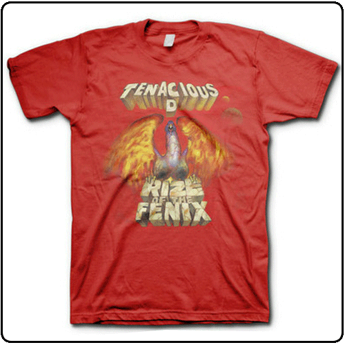 Tenacious D - Rize of the Fenix Cover (Red) (XXL only)